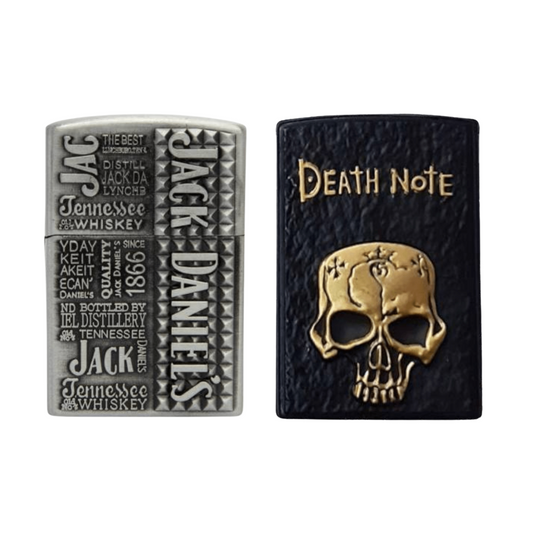 JD Silver Engraved & Death Note COMBO (Pack of 2)