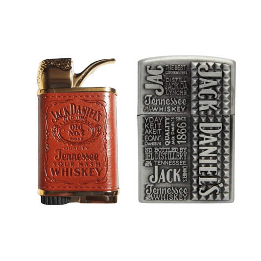 Hookah Look & JD Silver Engraved COMBO (Pack of 2)